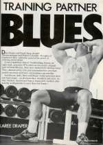 Training Partner Blues, MuscleMag International.