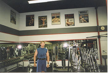 Henrik in World Gym Santa Cruz